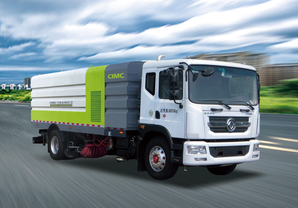 清“靚”一夏！新能源洗掃車清新出道