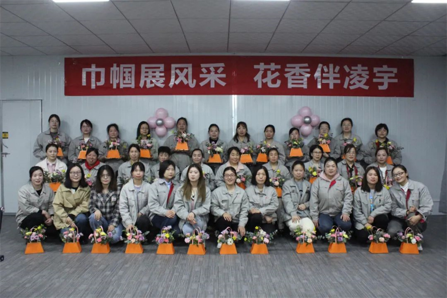 玫瑰亦鏗鏘，凌宇女工有力量！