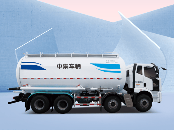 中集車輛粉罐家族實力登場，揭秘粉粒物料運輸車的"高效可靠"之道！